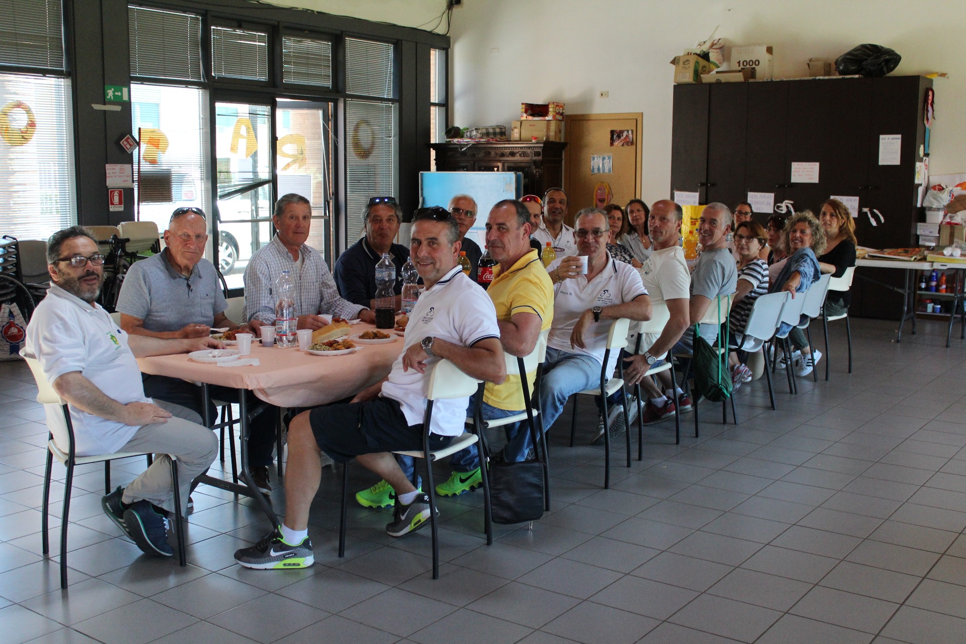 il gruppo unito si vede anche al tavolino